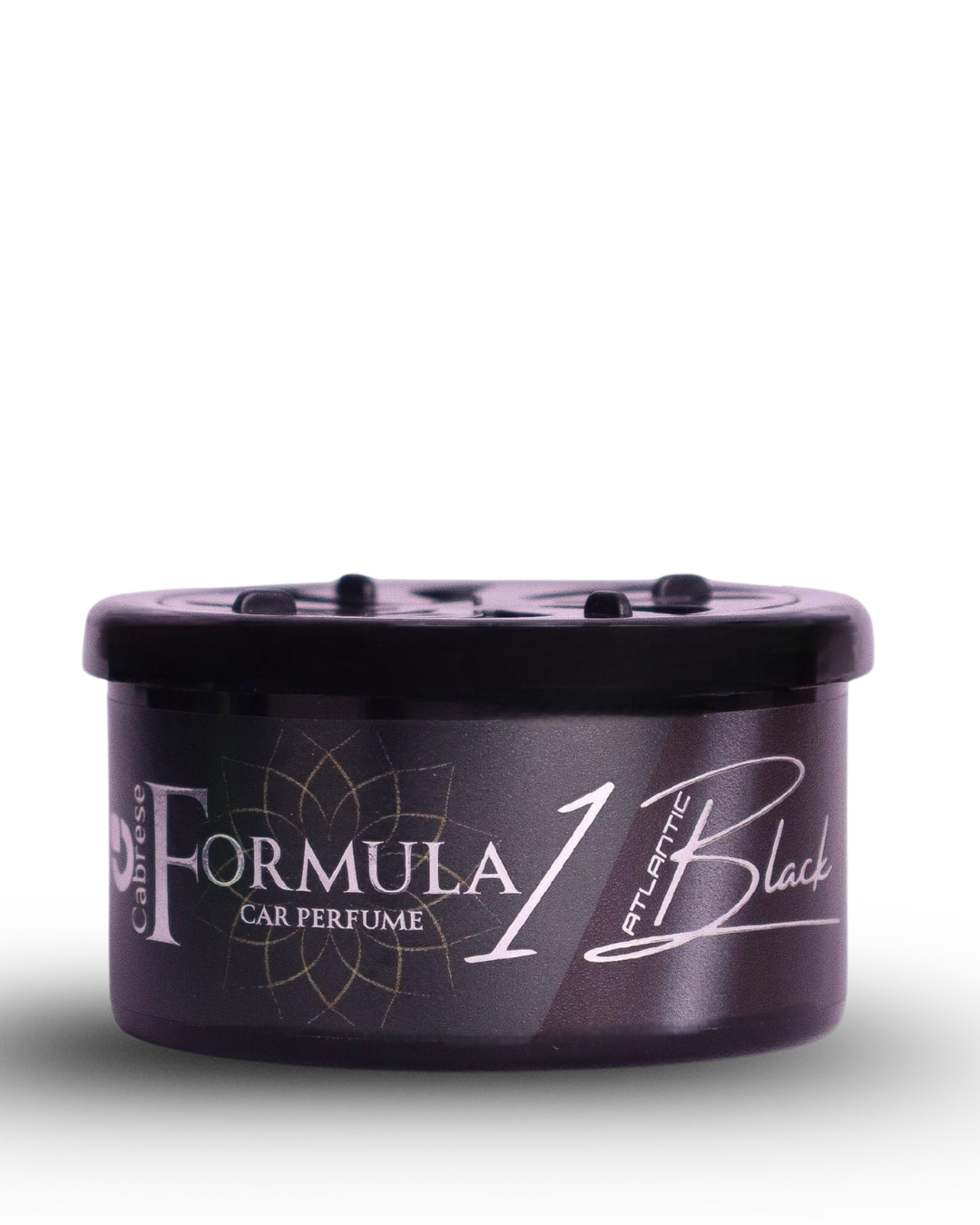 Cabrese Formula 1 Atlantic Black Organic Block Car Perfumes | Eco-Friendly, Long-Lasting Car Air Freshener | Elegant Natural Fragrance, No-Spill Solid Design