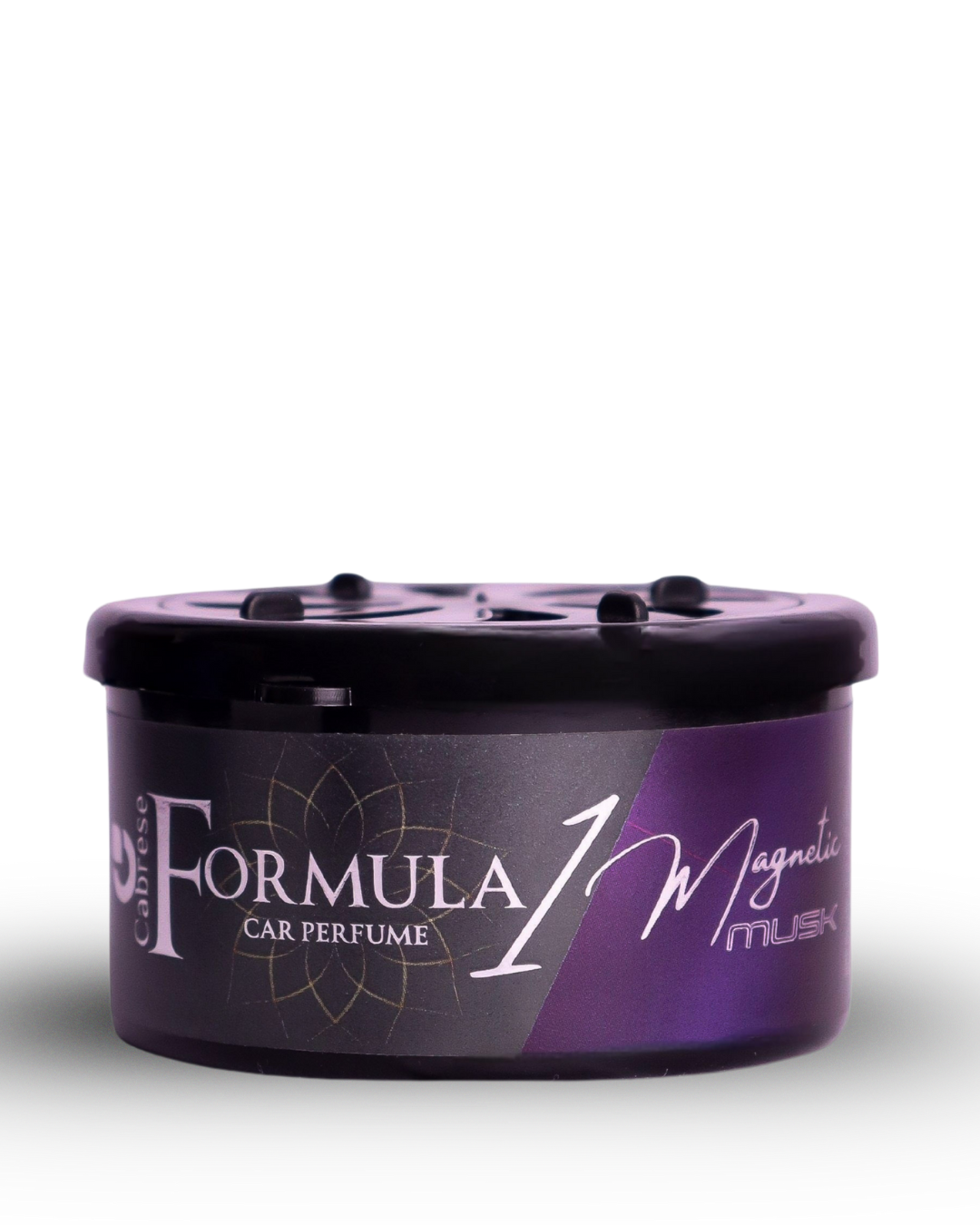 Cabrese Formula 1 Magnetic Musk Organic Block Car Perfumes | Eco-Friendly, Long-Lasting Car Air Freshener | Elegant Natural Fragrance, No-Spill Solid Design