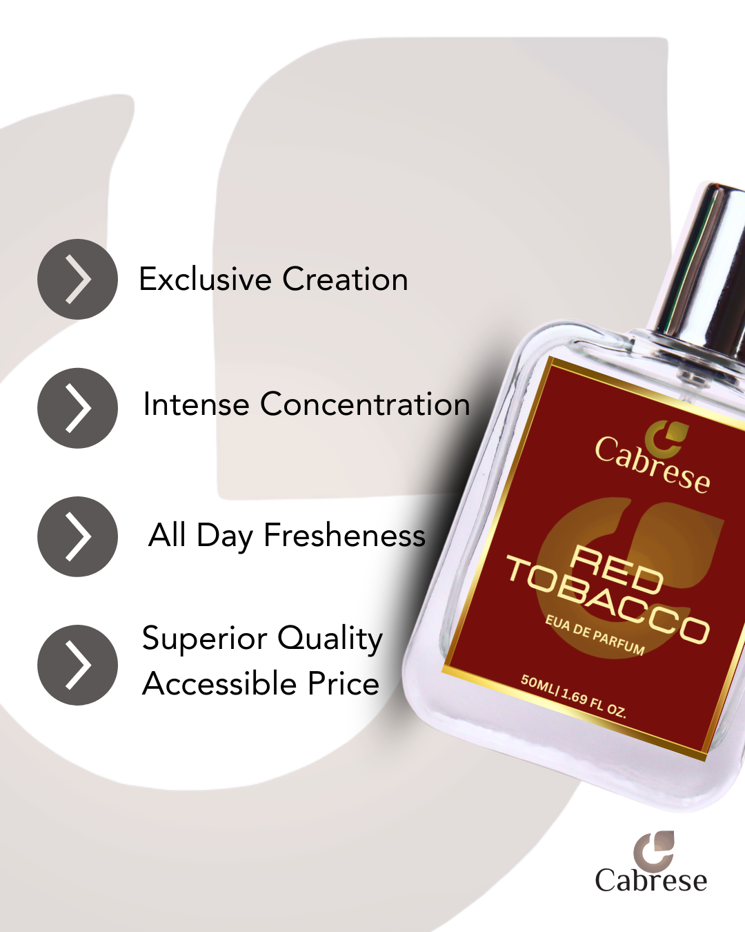 Cabrese Red Tobacco Eua De Parfum (50ml)