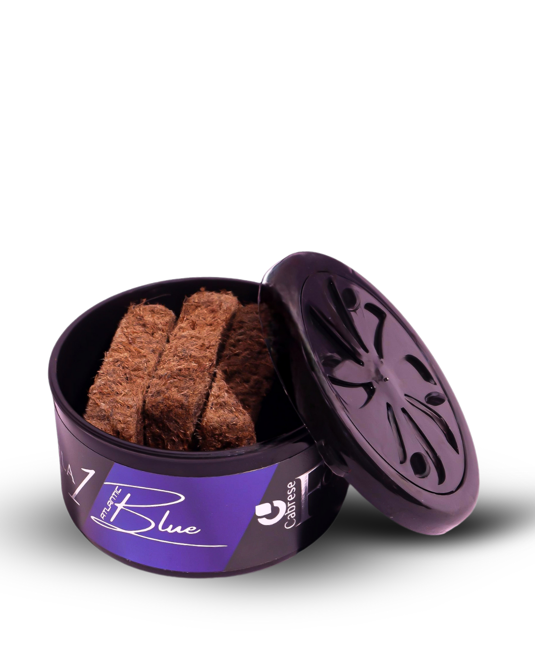 Cabrese Formula 1 Atlantic Blue Organic Block Car Perfumes | Eco-Friendly, Long-Lasting Car Air Freshener | Elegant Natural Fragrance, No-Spill Solid Design