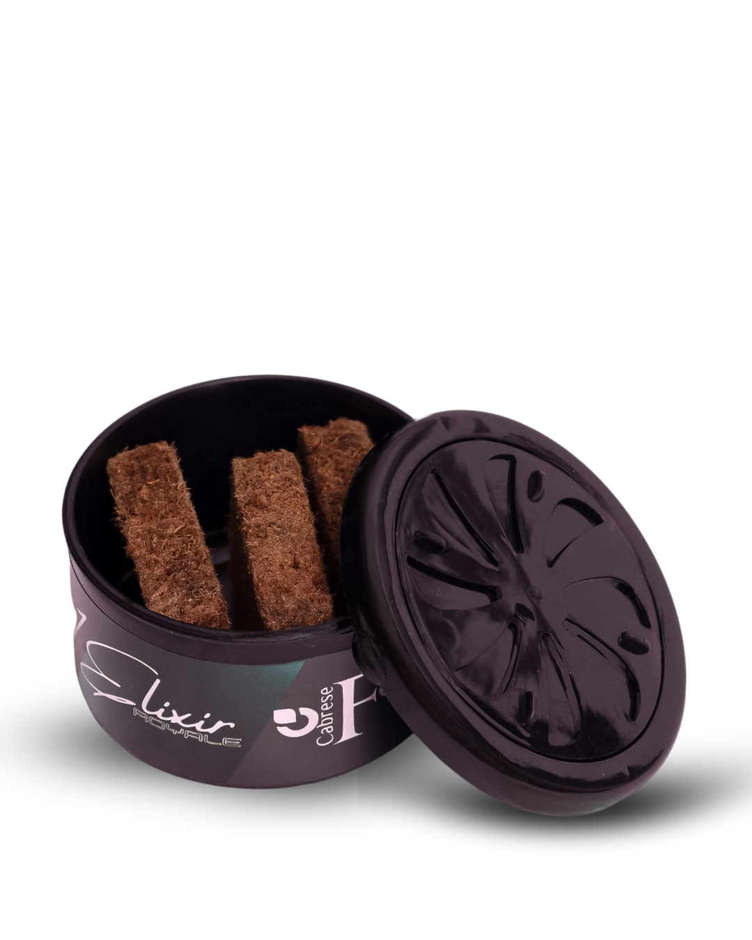 Cabrese Formula 1 Elixir Royale Organic Block Car Perfumes | Eco-Friendly, Long-Lasting Car Air Freshener | Elegant Natural Fragrance, No-Spill Solid Design