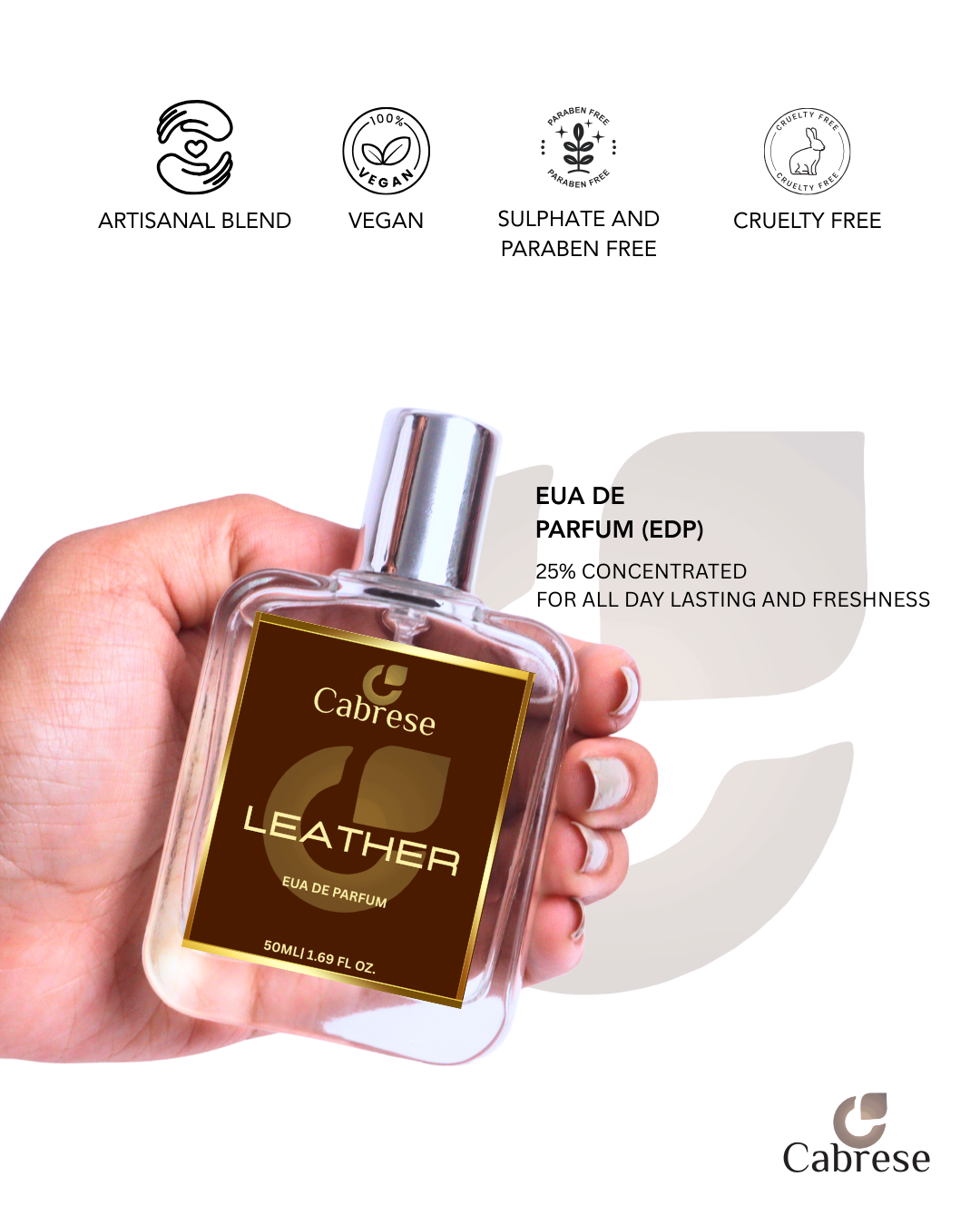 Cabrese Leather Eua De Parfum (50ml)