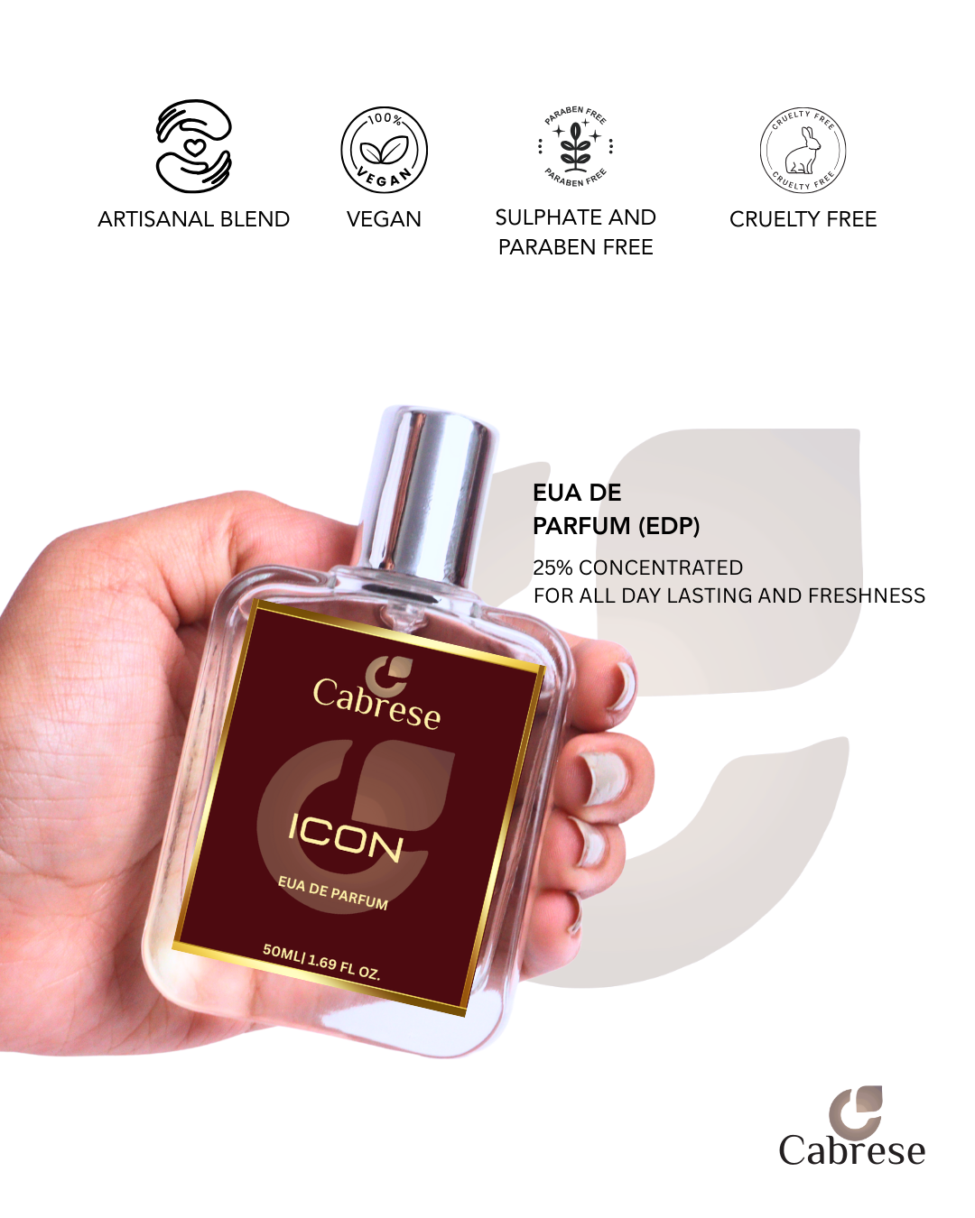 Cabrese Icon Eua De Parfum (50ml)