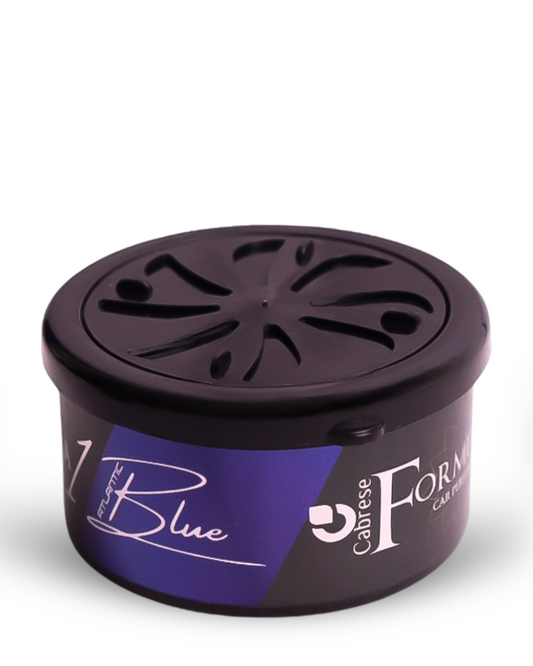 Cabrese Formula 1 Atlantic Blue Organic Block Car Perfumes | Eco-Friendly, Long-Lasting Car Air Freshener | Elegant Natural Fragrance, No-Spill Solid Design
