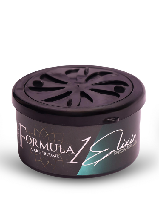 Cabrese Formula 1 Elixir Royale Organic Block Car Perfumes | Eco-Friendly, Long-Lasting Car Air Freshener | Elegant Natural Fragrance, No-Spill Solid Design