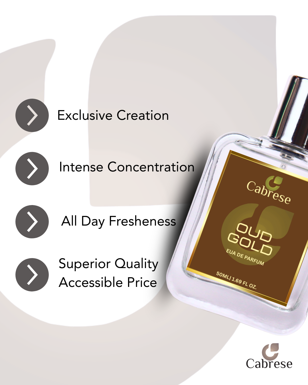 Cabrese Oud Gold Eua De Parfum (50ml)