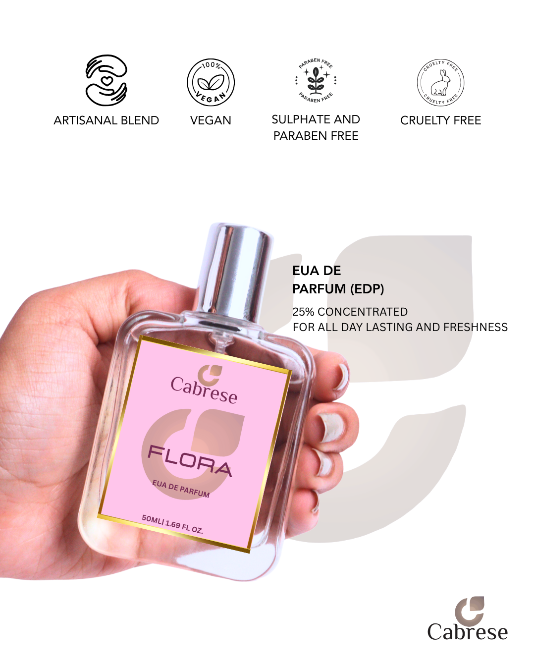 Cabrese Flora Eua De Parfum (50ml)