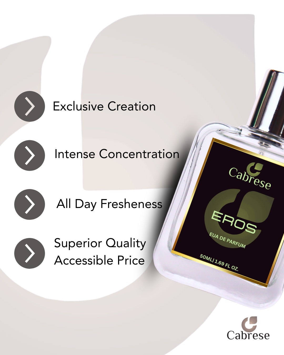 Cabrese Eros Eua De Parfum (50ml)