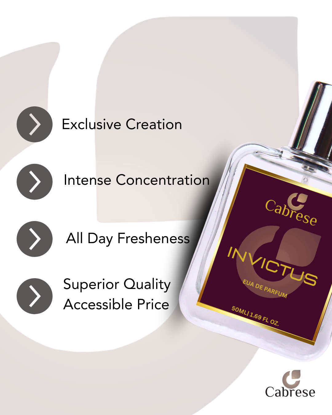 Cabrese Invictus Eua De Parfum (50ml)