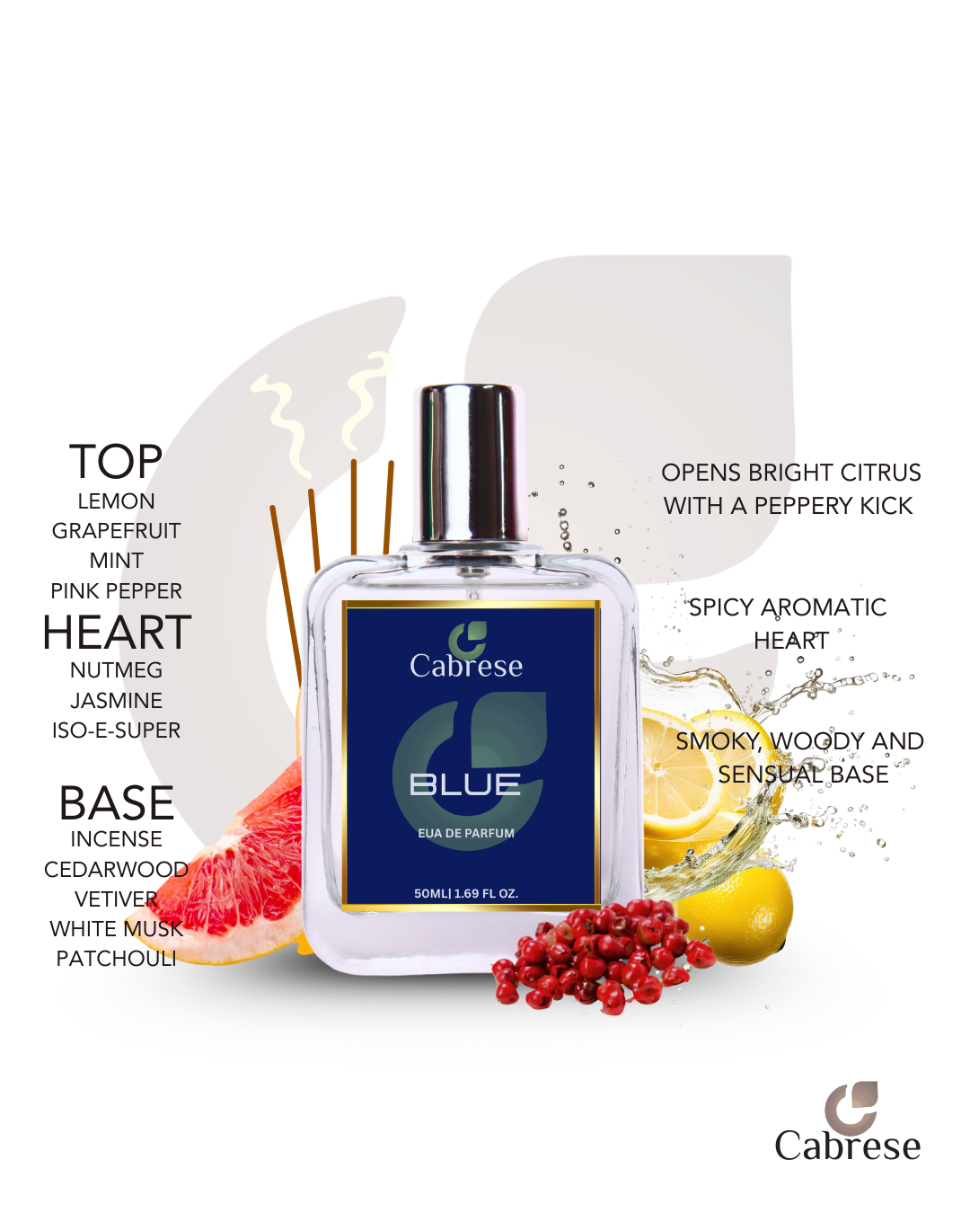 Cabrese Blue Eua De Parfum (50ml)