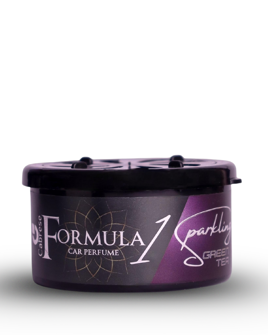 Cabrese Formula 1 Sparkling Green tea Organic Block Car Perfumes | Eco-Friendly, Long-Lasting Car Air Freshener | Elegant Natural Fragrance, No-Spill Solid Design